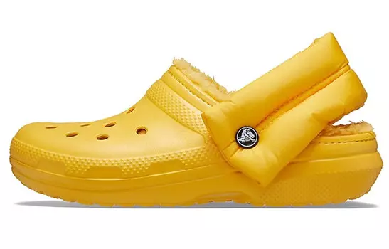 Crocband Шлепанцы унисекс желтые Crocs