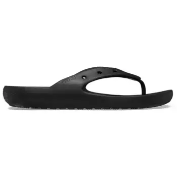Crocs Classic Flip v2 U Шлепанцы унисекс, черный