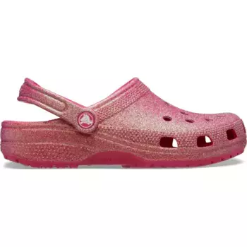 Crocs Classic Iridescent Glitter Clog U Унисекс Сабо, цвет Rosa