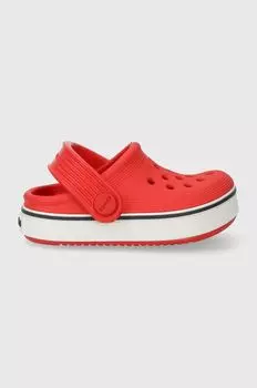 Crocs Детские тапочки CROCBAND CLEAN CLOG, красный