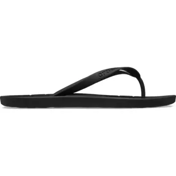 Crocs Flip U Crocs Унисекс Шлепанцы, чёрный