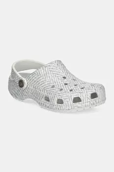 Crocs Классические твидовые сабо Crocs Clog, серый