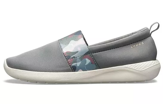 Crocs LiteRide Lifestyle Shoes Women's Low-top Grey/White
