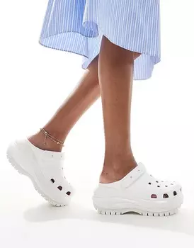 Crocs – Mega Crush – Сабо Damen в Вайсе