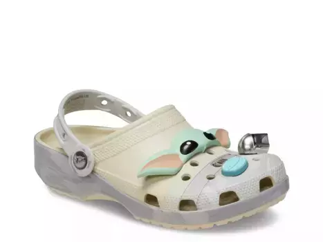Crocs Star Wars Grogu Classic Clog, кость