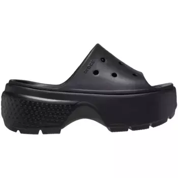 Crocs Stomp Slide U Шлепанцы унисекс, черный