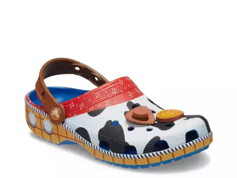Crocs Toy Story Woody Classic Clog, синие джинсы