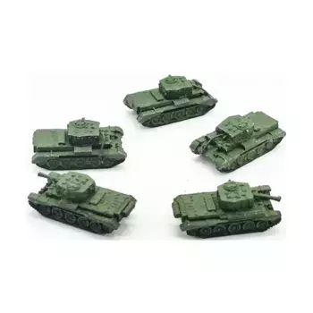 Cromwell Mk IV, коллекция №3, WWII Micro Armour - United Kingdom - Loose Miniatures (1:285)