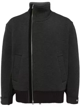 CROQUIS куртка на молнии с воротником-стойкой, серый