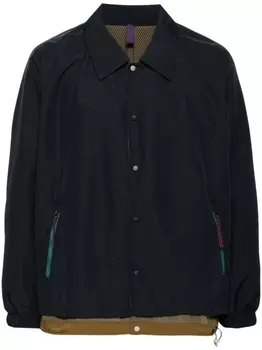 Croquis куртка с косым воротником, черный