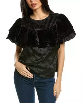 CROSBY от Молли Берч Мариан Топ Crosby by Mollie Burch, черный