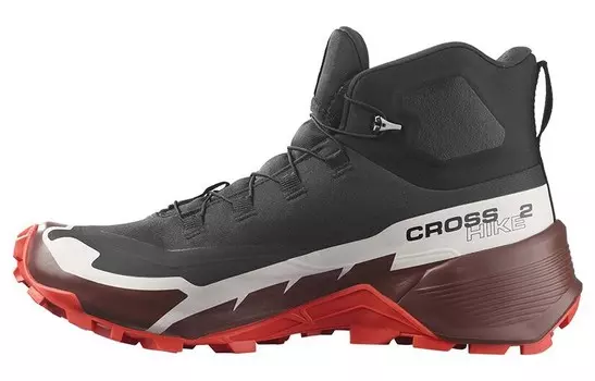 Cross Hike 2 Mid GORE-TEX «Черный огненно-красный» Salomon