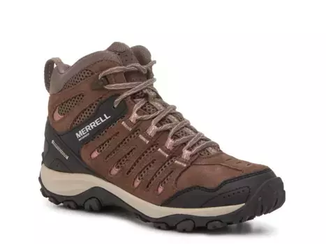 Crosslander Waterproof Hiking Ботинки - женские Merrell, Dark Brown/Black