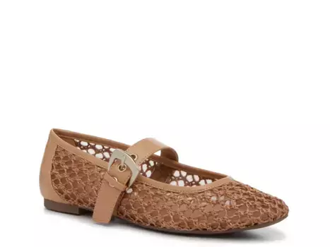 Crown Vintage Nalahni Mary Jane Flat, коричневый