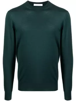 Cruciani джемпер тонкой вязки, зеленый
