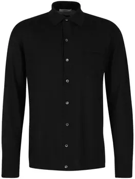 Cruciani рубашка на пуговицах, черный