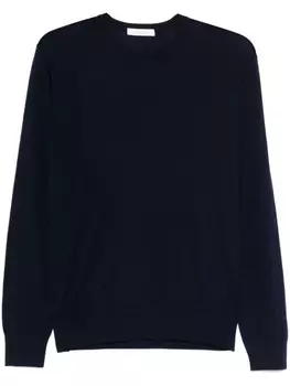 Cruciani свитер тонкой вязки, синий