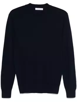 Cruciani свитер тонкой вязки, синий