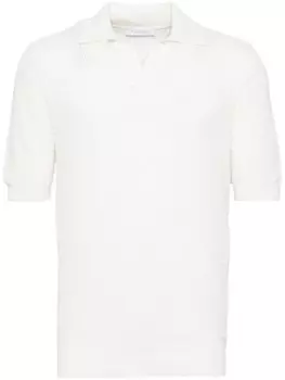 Cruciani трикотажная рубашка поло, белый