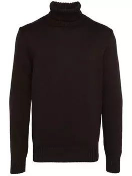 Cruciani водолазка-джемпер, коричневый