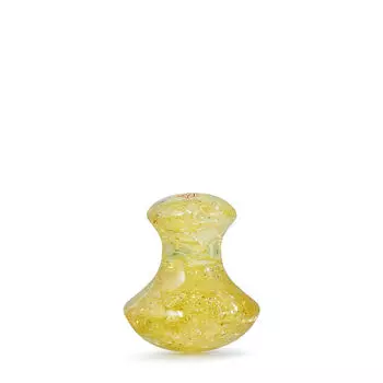 Crystallove Amber Collection лимонно-янтарный гриб для массажа лица, 1 шт.
