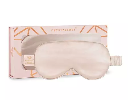 Crystallove, Золотая шелковая повязка на глаза