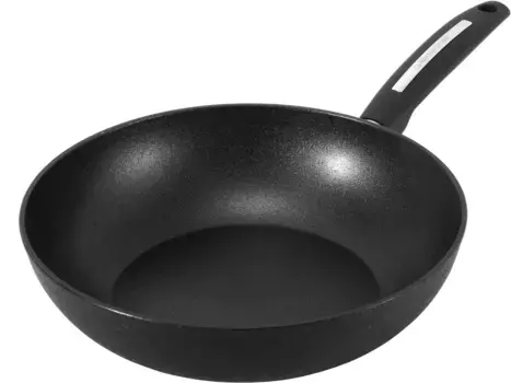 CS Koch-Systeme Wok "Mnster", литой алюминий, (1 шт.), 28 см, индукционная, черный