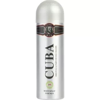 Cuba Original, Cuba Black, дезодорант, 200 мл