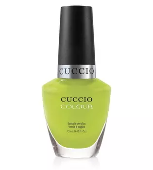 Cuccio, 1218 Лак для ногтей лаймово-желтый, 13 мл Wow The World