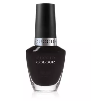 Cuccio, 6051 Черный лак для ногтей, 13 мл, 2 часа ночи в Голливуде