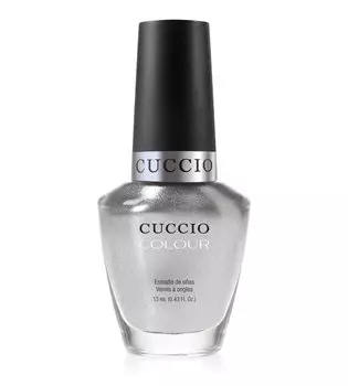 Cuccio, 6054 Лак для ногтей «Металлик Серебристый» 13 мл Гонконг