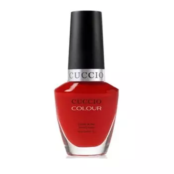 Cuccio 6149, Классический кремово-красный лак для ногтей, Пиза мое сердце, 13 мл