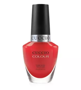 Cuccio, 6404 Прозрачный красный лак для ногтей 13 мл Bloody Mary