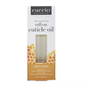 Cuccio, Масло для кутикулы с медом и молоком в шариковом шарике, 10мл