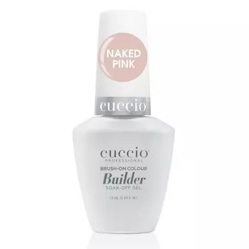 Cuccio, Строительный гель во флаконе с кисточкой, Naked Pink, 13 мл
