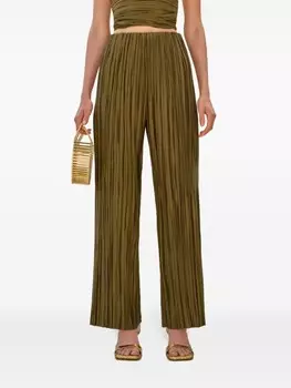Cult Gaia брюки Stacie, зеленый