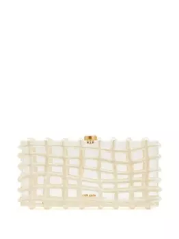 Cult Gaia клатч Rina, белый