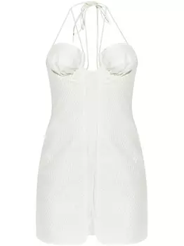 Cult Gaia коктейльное и вечернее платье Tia, белый