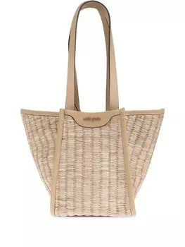 Cult Gaia маленькая сумка-тоут Sadie, нейтральный цвет