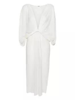 Cult Gaia накидка Inga с завязками, белый