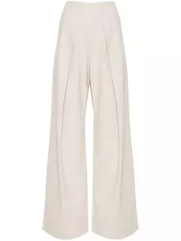 Cult Gaia широкие брюки Pompori, нейтральный цвет