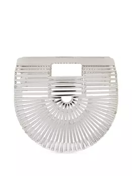 Cult Gaia сумка Gaia's Ark на плечо, серебристый