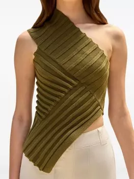 Cult Gaia топ Del, зеленый