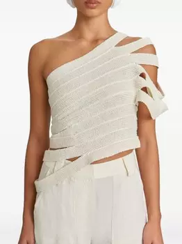 Cult Gaia топ Sashi, белый