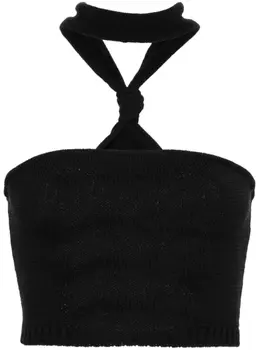 Cult Gaia трикотажный топ Sorine, черный