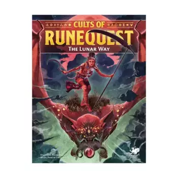 Cults of Runequest - The Lunar Way, RuneQuest (7th Edition) (Chaosium), твердый переплет