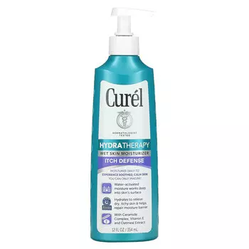 Curel, Увлажняющее средство Hydra Therapy для нанесения на влажную кожу, защита от раздражений, 354 мл