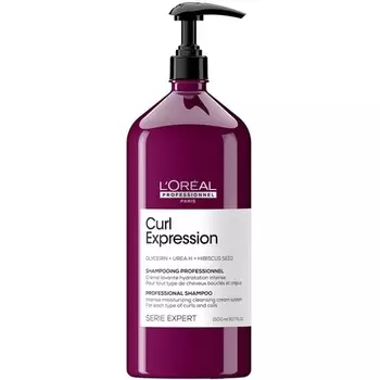 Curl Expression Увлажняющий и увлажняющий шампунь для локонов и локонов 1500 мл, L'Oreal