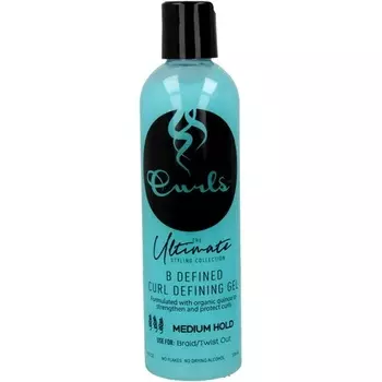 Curls Ultimate Styling Collection B Defined Гель для определения локонов, 8 унций — синий