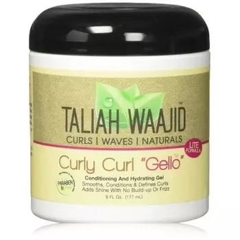 Curly Curl Gelo Кондиционирующий и увлажняющий гель 6 унций Taliah Waajid